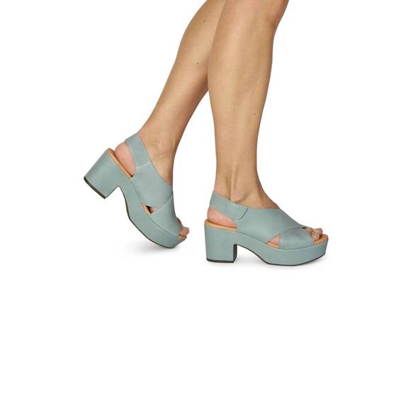 NEW CHOCOLAT BLU glam in light grey leather - Picture 2 of 2